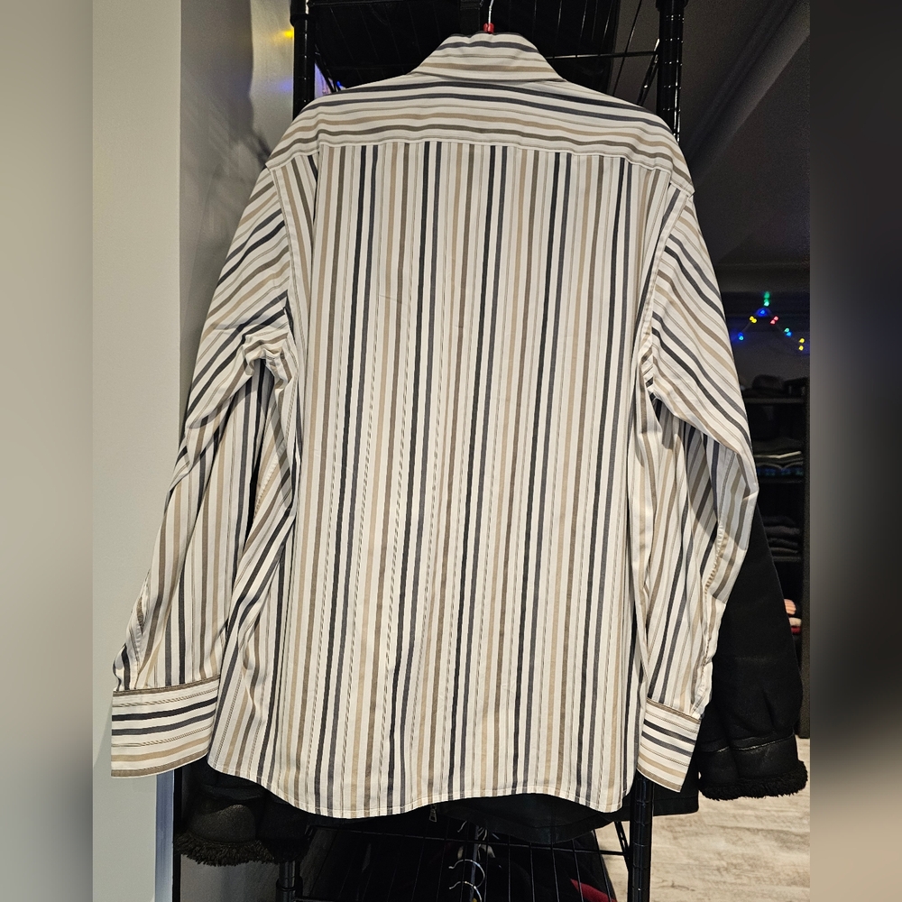 Falconnable Striped Men's Shirt. Size L‎ - Picture 2 of 5